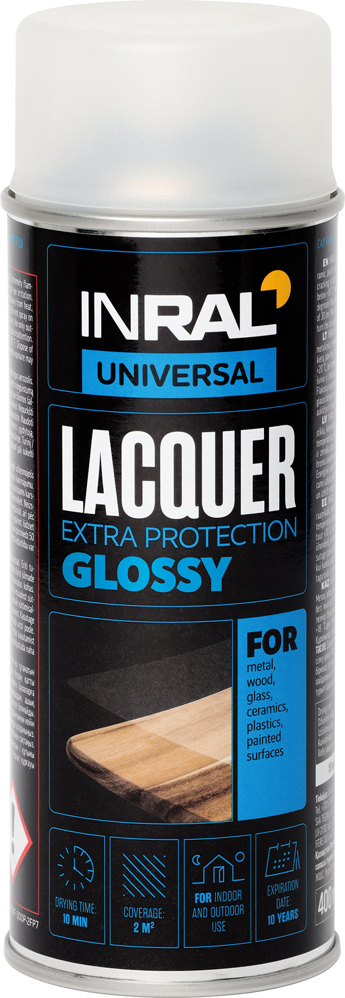 LACQUER acrylic lacquer, transparent, glossy - Tegra State